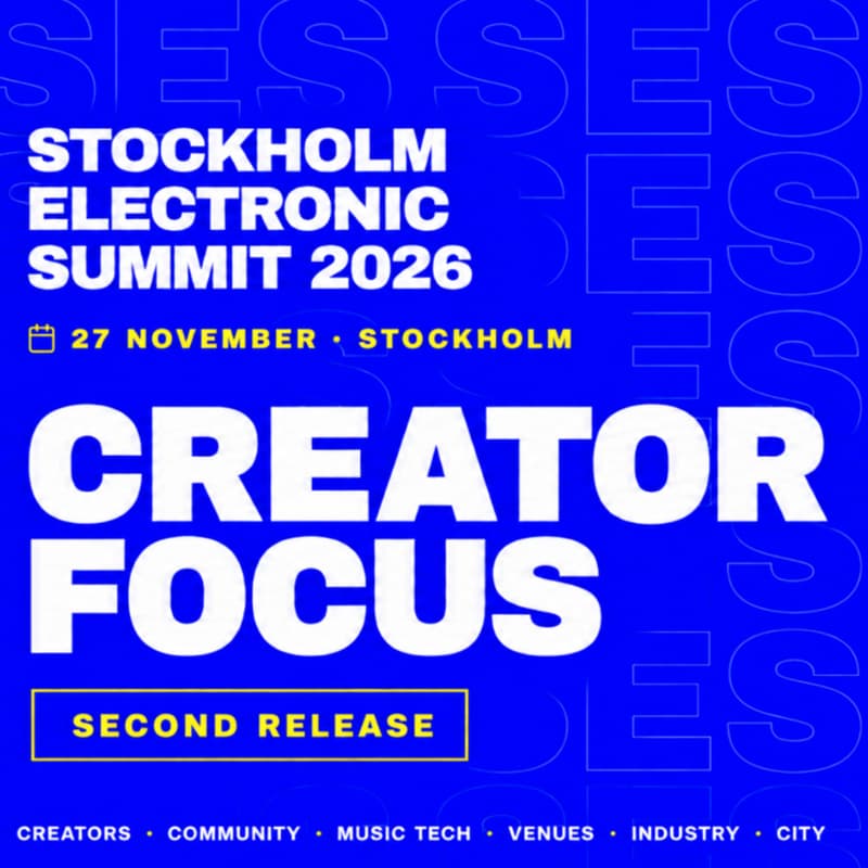 Cover Image for Stockholm Electronic Summit, Day 2 - Creator Focus