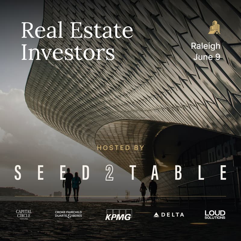 Cover Image for Seed2Table – Pitch+Dinner for Real Estate Investors