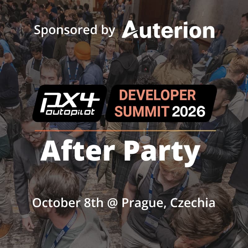 Cover Image for PX4 Developer Summit After Party sponsored by Auterion