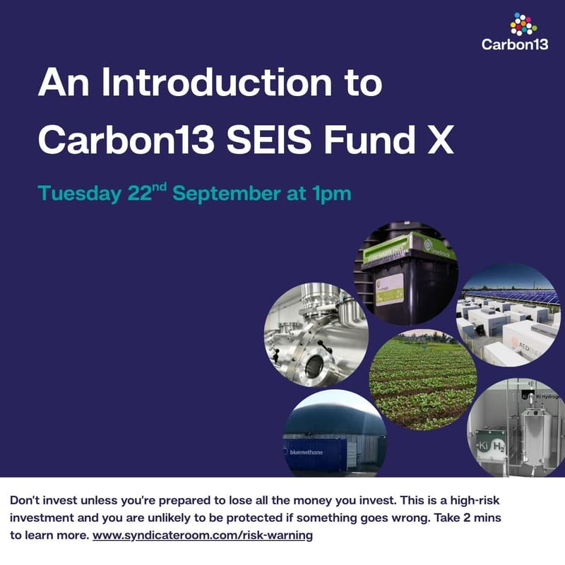 Cover Image for Carbon13 SEIS Fund - An Introduction