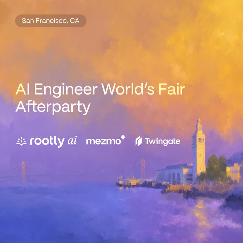 Cover Image for AI Engineer World’s Fair Social w/ Rootly AI, Mezmo, Twingate, & More!
