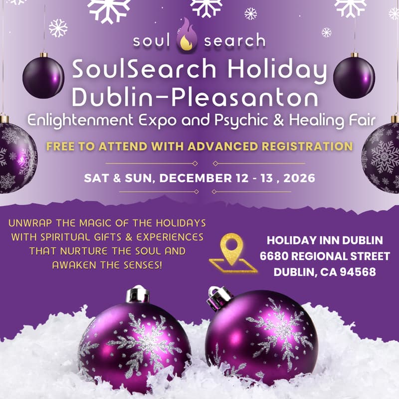 Cover Image for SoulSearch Holiday Dublin - Pleasanton Enlightenment Expo