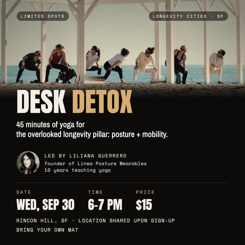 Cover Image for Desk Detox: Yoga for Posture + Mobility