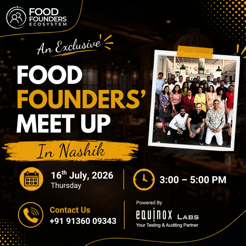 Cover Image for Food Founders Meetup - Nashik