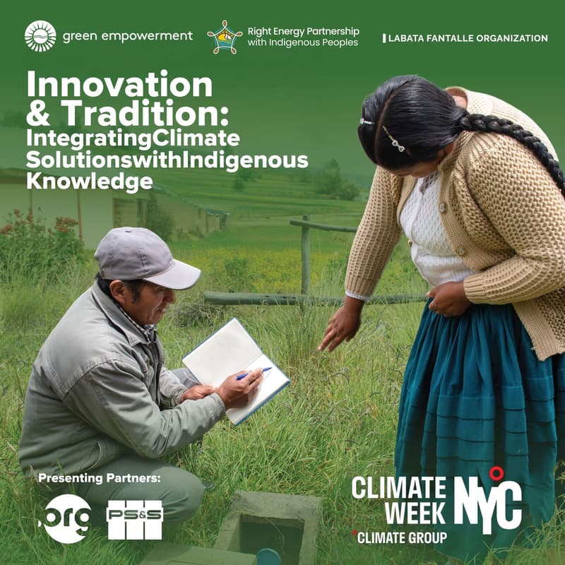 Cover Image for Innovation & Tradition: Integrating Climate Solutions with Indigenous Knowledge