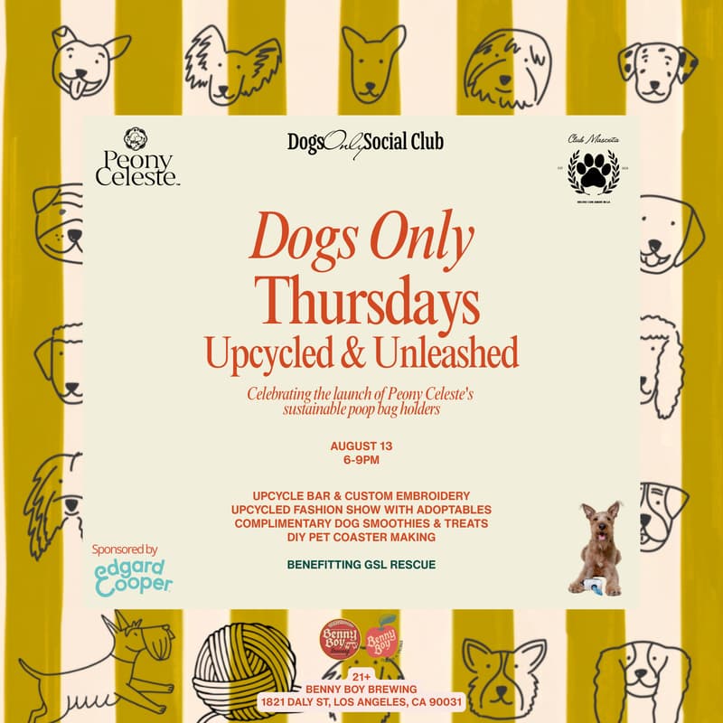 Cover Image for Dogs Only Thursdays: Upcycled & Unleashed