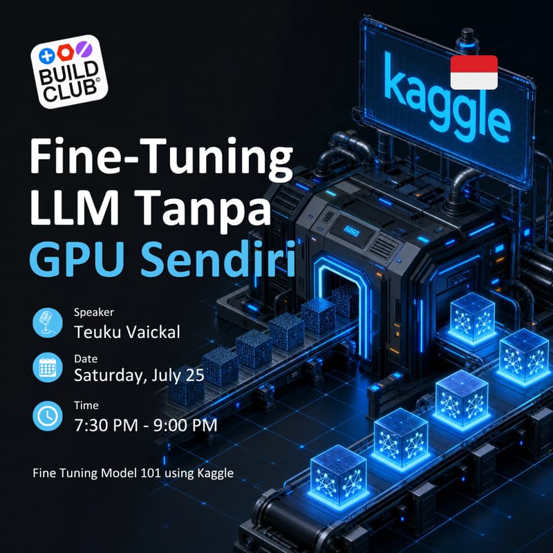 Cover Image for Fine-Tuning LLM Tanpa GPU Sendiri [Indonesian]