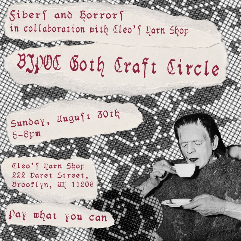Cover Image for BIPOC Goth Craft Circle