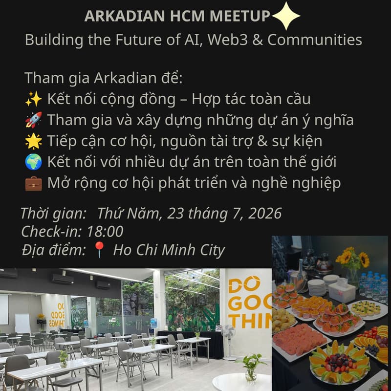 Cover Image for Arkadian Ho Chi Minh City Meetup