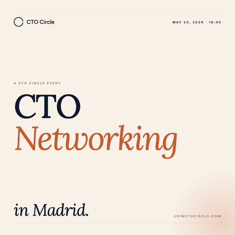 Cover Image for CTO Networking Madrid