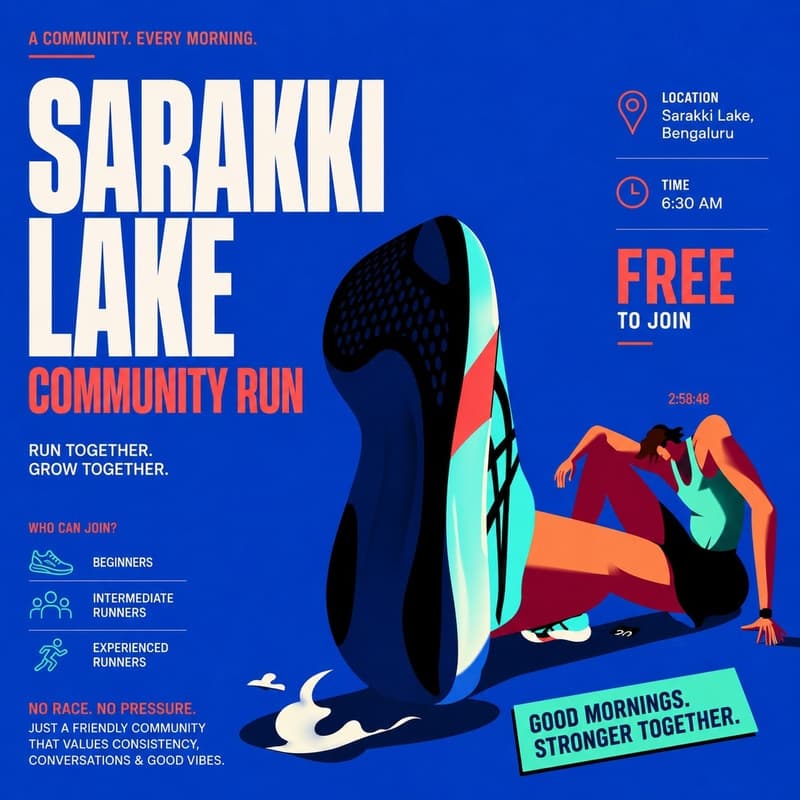 Cover Image for Sarakki Lake Community Run