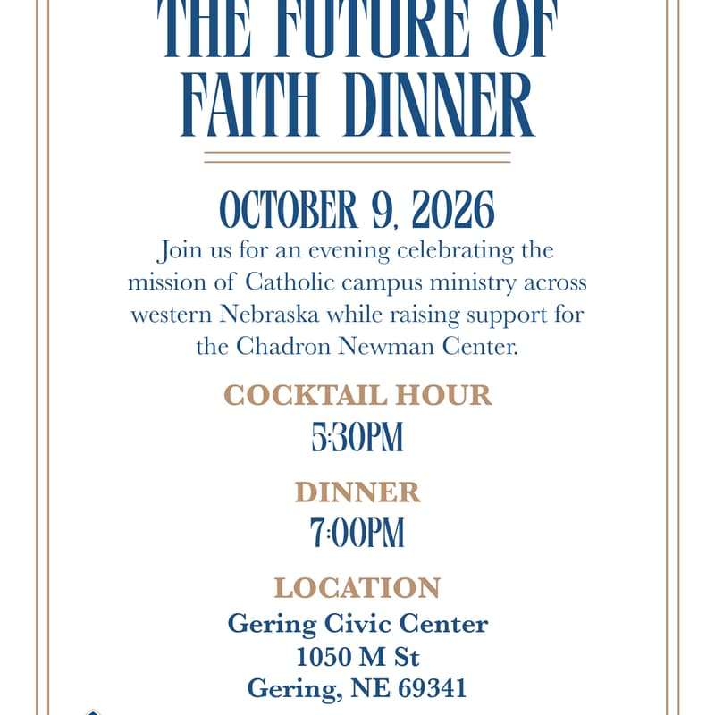 Cover Image for The Future of Faith Dinner