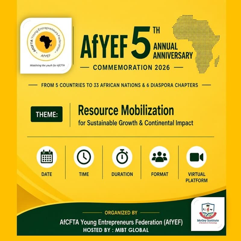 Cover Image for AfYEF 5th Anniversary Commemorations
