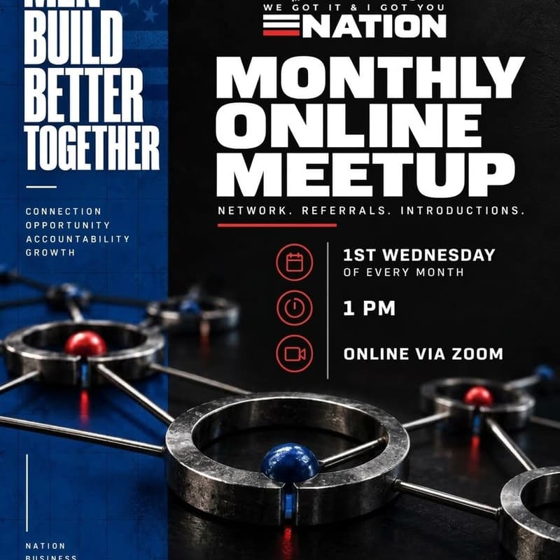 Cover Image for Brotherhood Monthly Online Meet Up