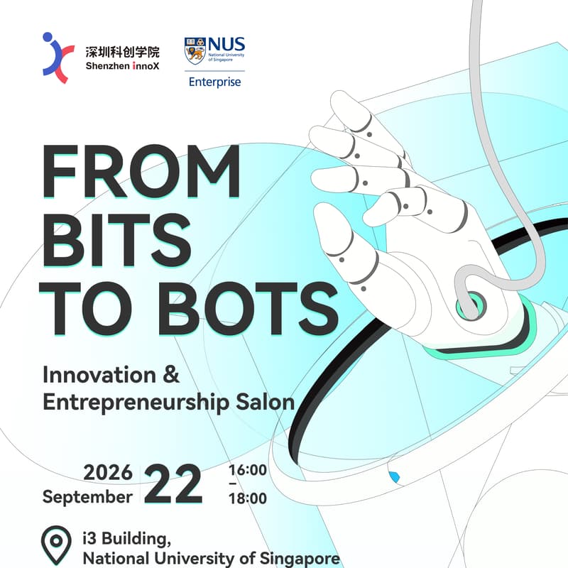Cover Image for FROM BITS TO BOTS-Innovation & Entrepreneurship Salon