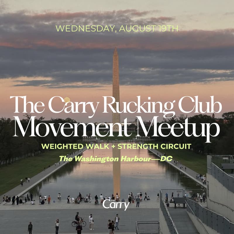 Cover Image for The Carry Rucking Club: DC Movement Meetup