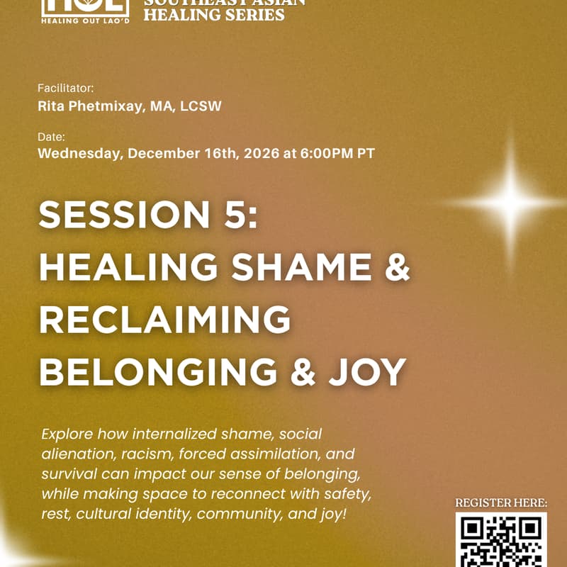 Cover Image for WHAT WE CARRY (Session 5): Healing Shame & Reclaiming Belonging & Joy
