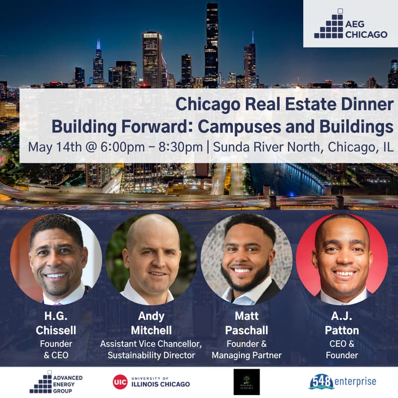 Cover Image for Chicago Real Estate Dinner: Building Forward: Campuses & Buildings