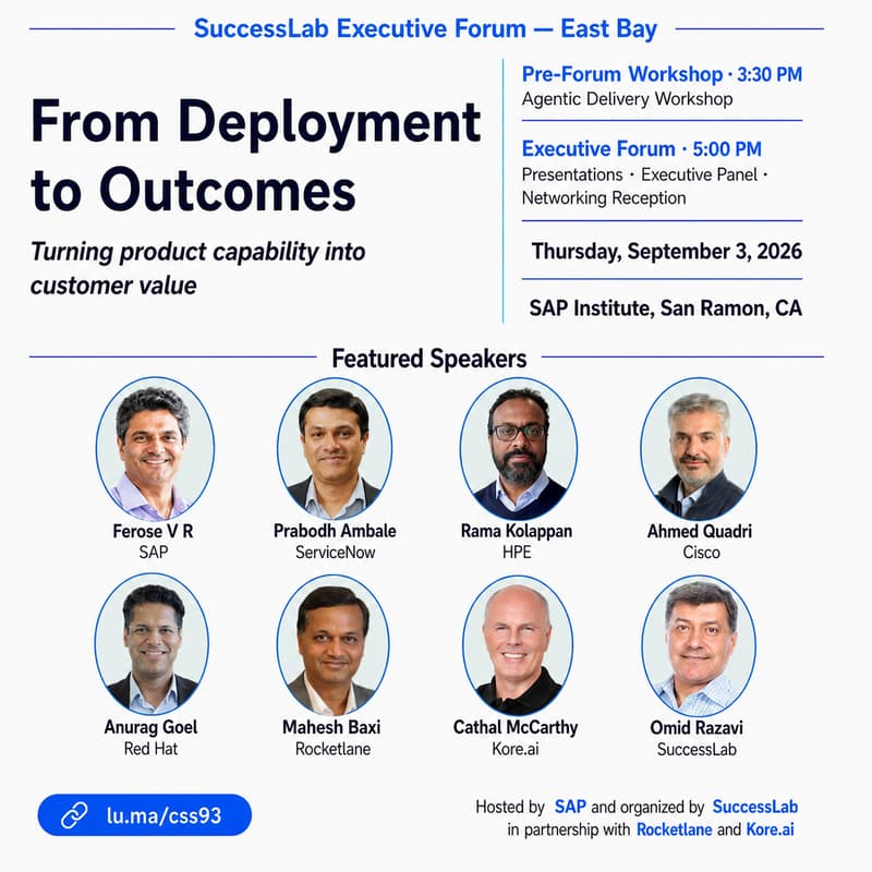 Cover Image for SuccessLab Executive Forum: From Deployment to Outcomes