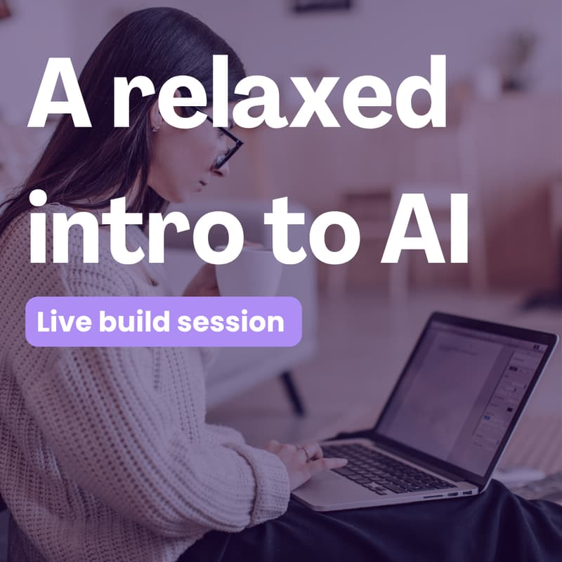 Cover Image for Introduction to AI: Live Build Session