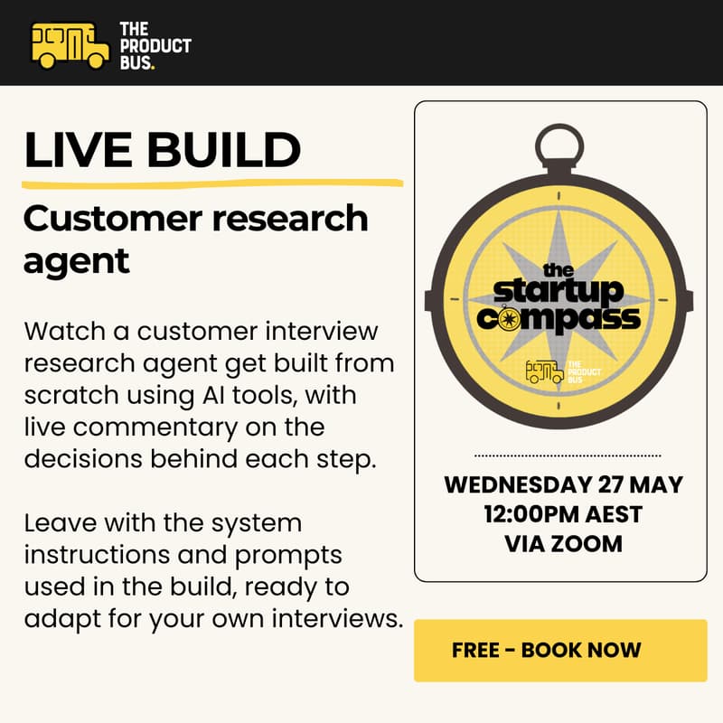 Cover Image for Live Build: Customer Interview Research Agent