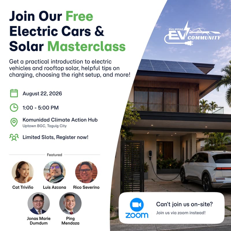Cover Image for Electric Cars and Solar Masterclass