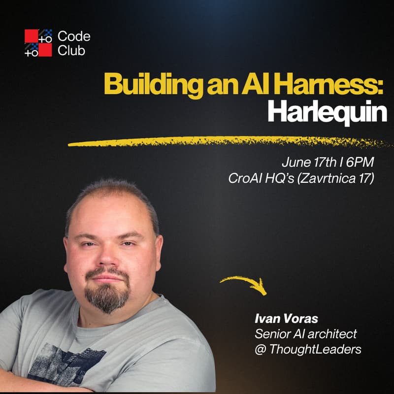 Cover Image for Code Club #4: Building an AI Harness: Harlequin
