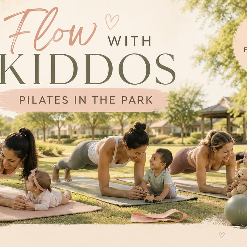 Cover Image for Flow with Kiddos - Pilates in the Park