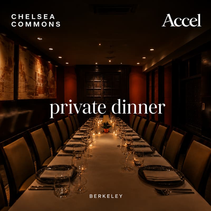 Cover Image for Accel dinner
