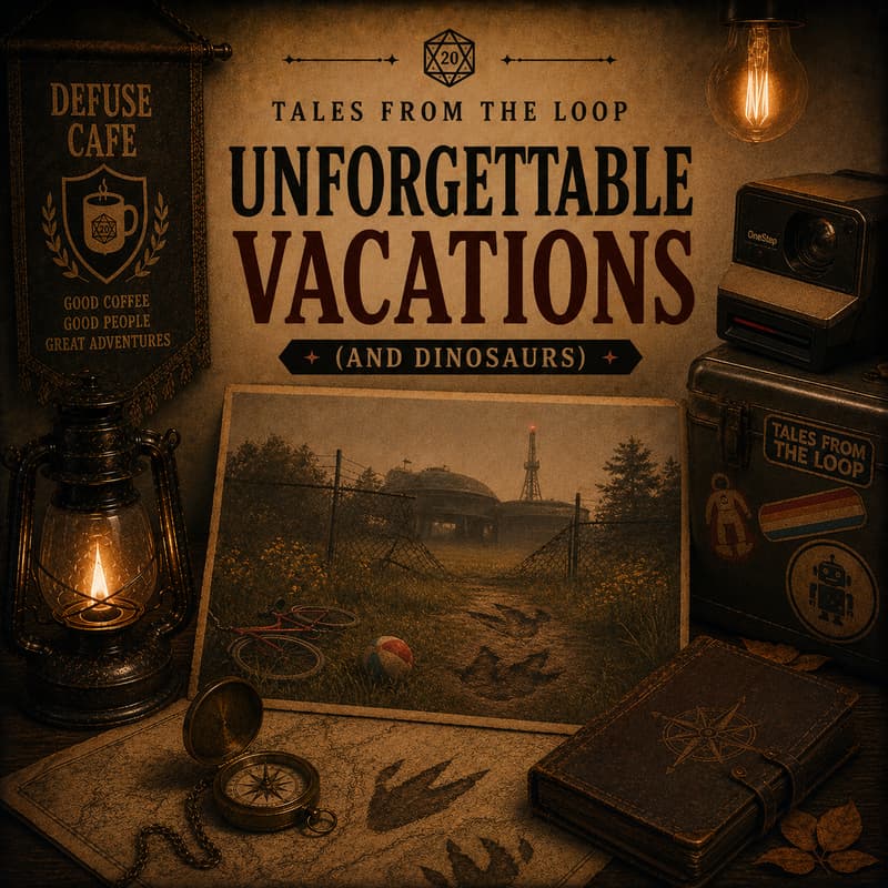 Cover Image for D&D: Unforgettable Vacations (and dinosaurs)