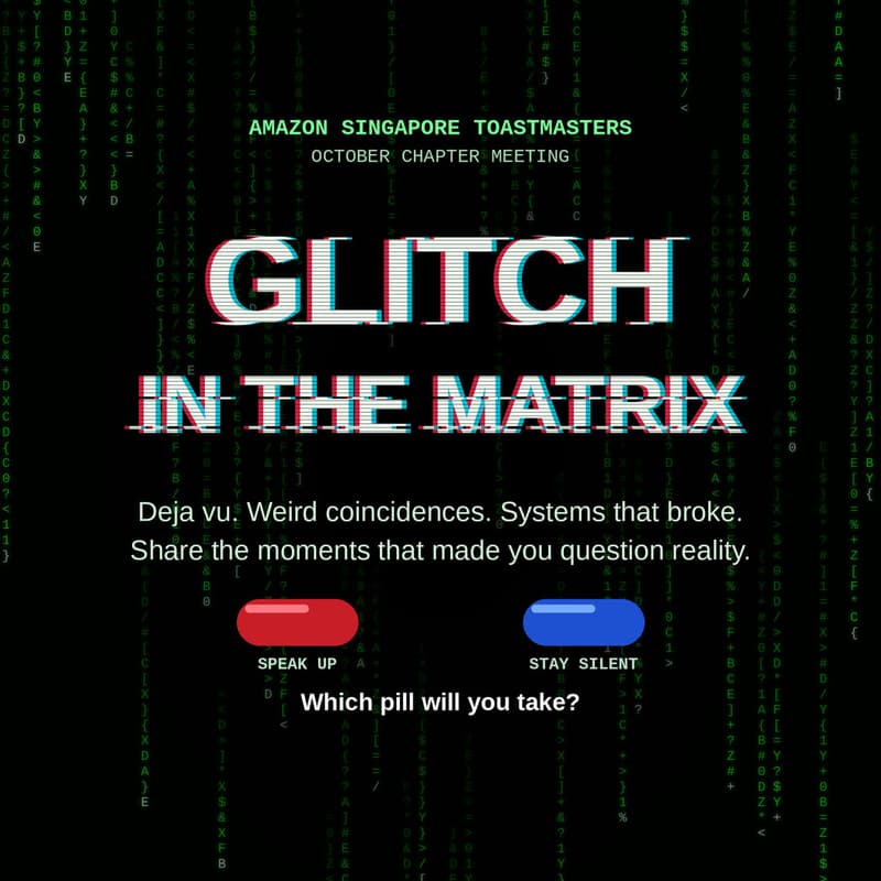 Cover Image for Glitch in the Matrix