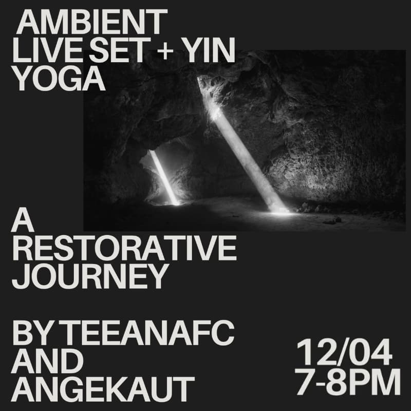 Cover Image for ambient listening: angekaut set + yin yoga