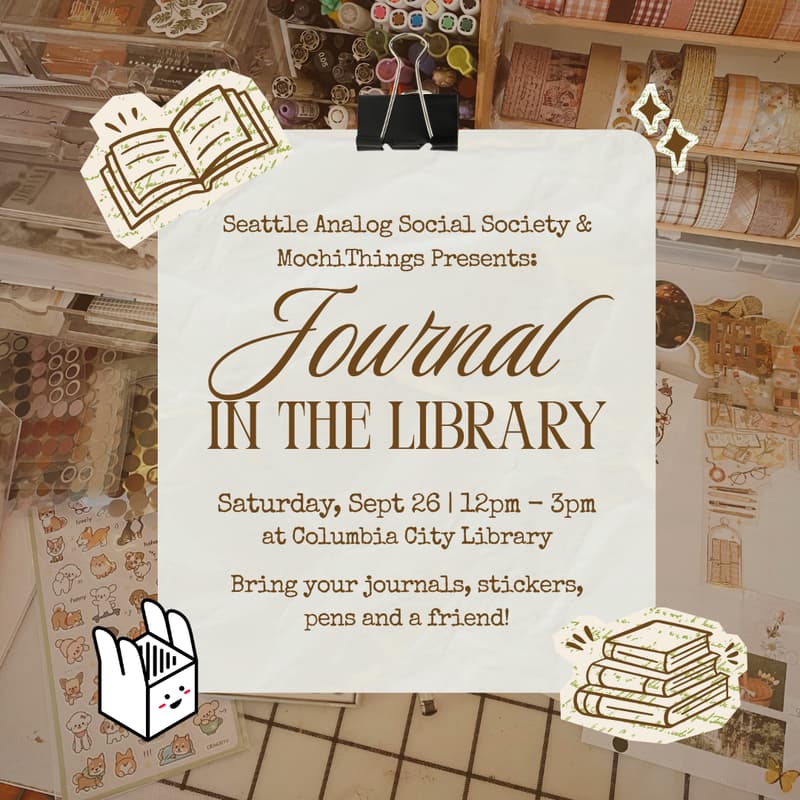 Cover Image for Journal in the Library with MochiThings