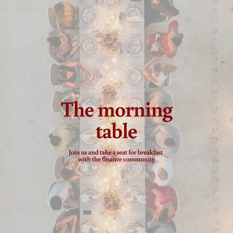 Cover Image for The Morning Table x Her Margin