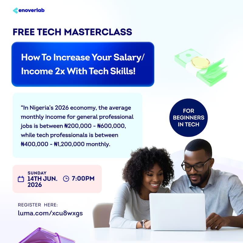 Cover Image for How to increase your salary/income 2x with tech skills!