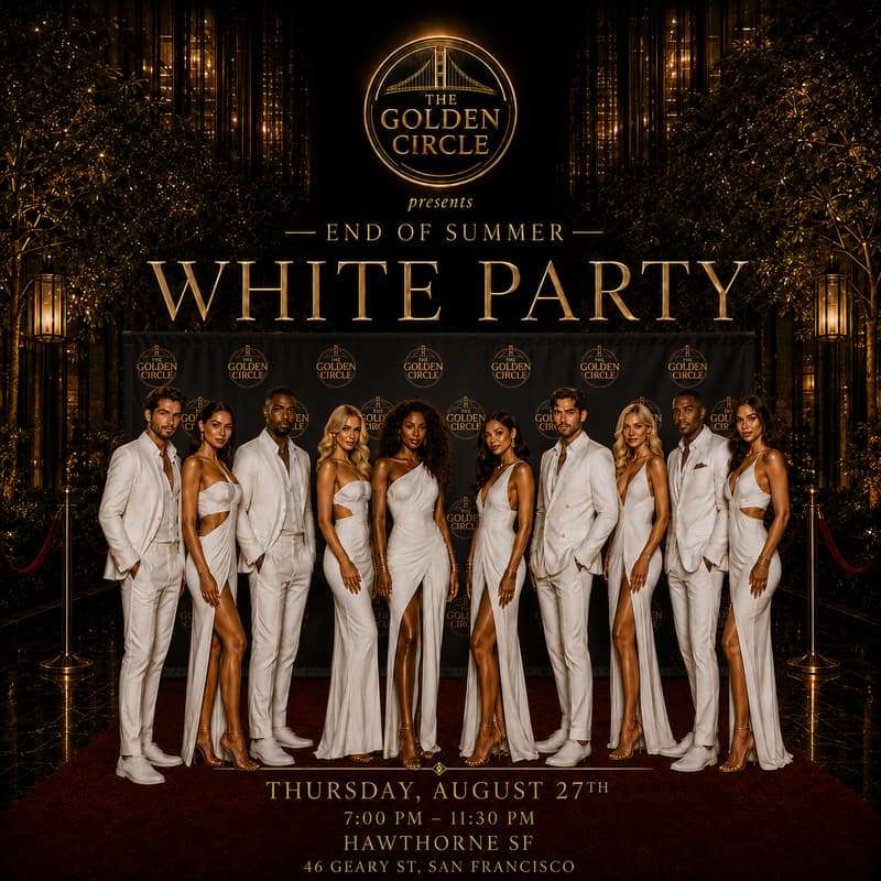 Cover Image for The Golden Circle: All White Party