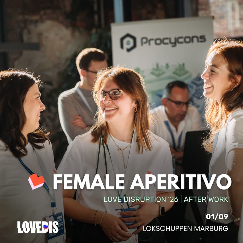 Cover Image for LOVE DISRUPTION'26 - Female Aperitivo