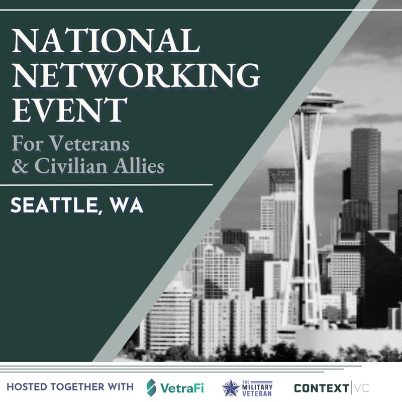 Cover Image for National Networking Event for Military Veterans & Civilian Allies
