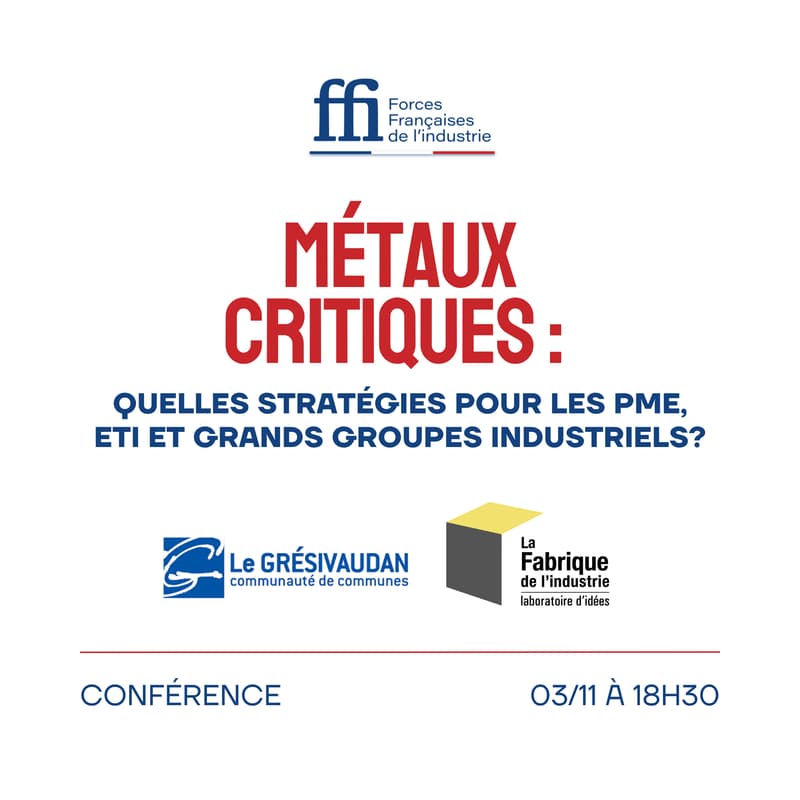 Cover Image for Métaux critiques : quelles stratégies pour les PME, ETI et grands groupes industriels ?