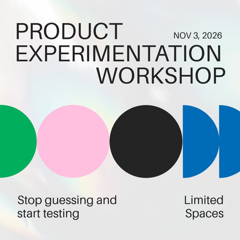 Cover Image for Workshop | Product Experimentation Workshop powered by LeanConvert