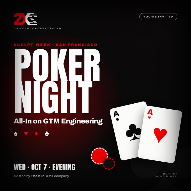 Cover Image for Poker Night with The Kiln: All-In on GTM Engineering