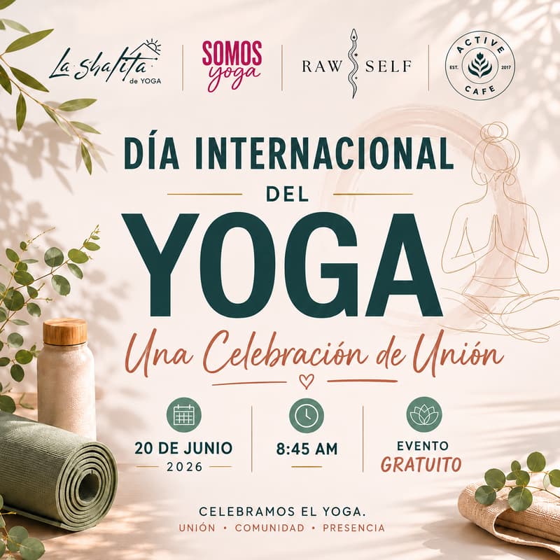 Cover Image for Día Internacional del Yoga • Una Celebración de Unión