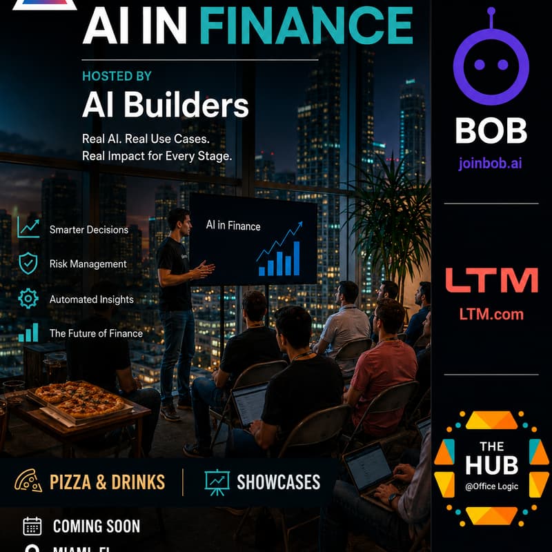 Cover Image for AI Builders Miami: AI in Finance Edition