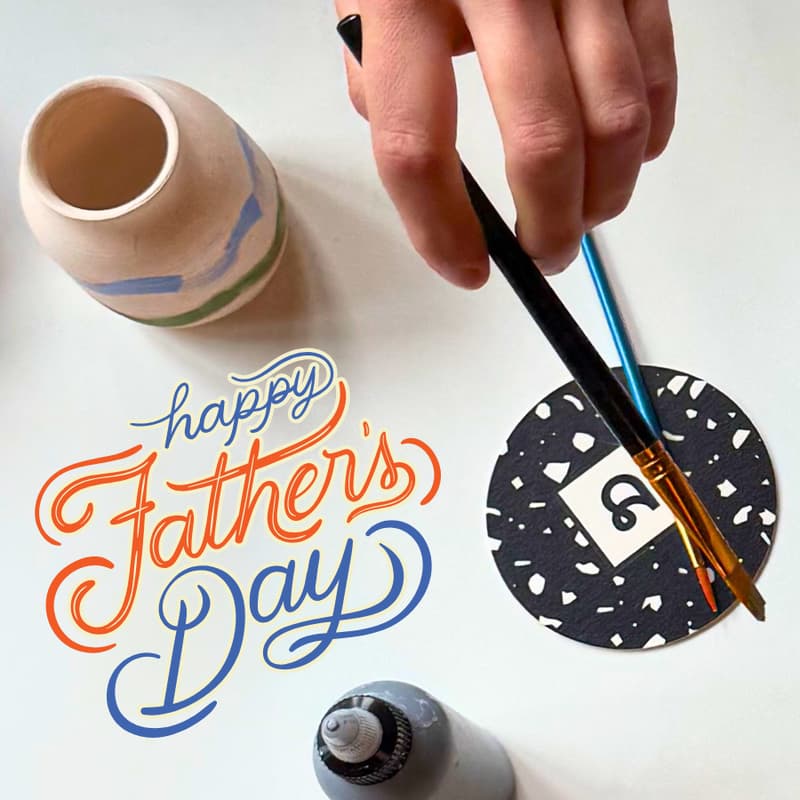 Cover Image for Father's Day Pottery Painting with Clay Crew