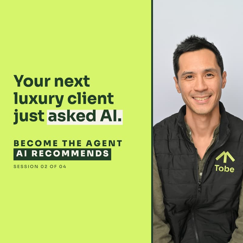 Cover Image for Become the Agent AI Recommends · The Brand AI Can Repeat