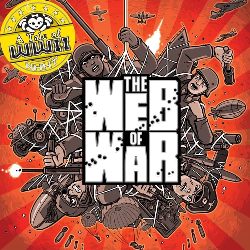 Cover Image for The Web of War with Author-Illustrator Nathan Hale