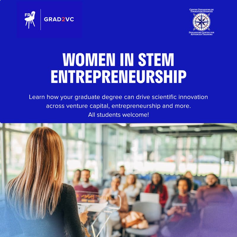 Cover Image for Women in STEM Entrepreneurship: Grad2VC X DCAT
