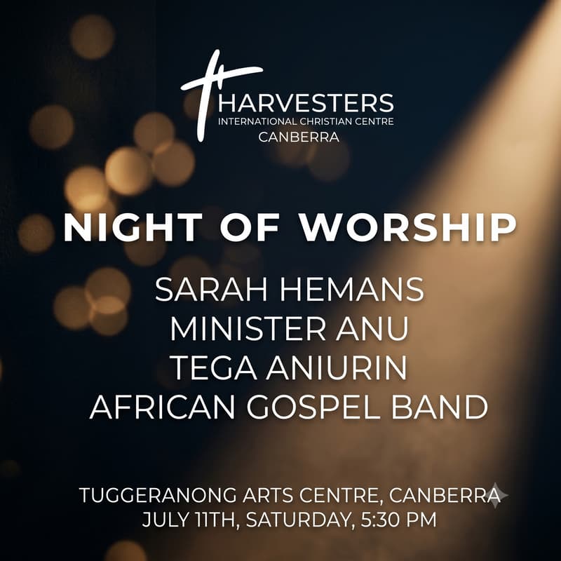 Cover Image for Night of Worship - Canberra