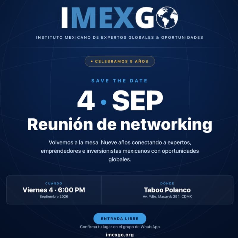 Cover Image for IMEXGO - 9 AÑOS