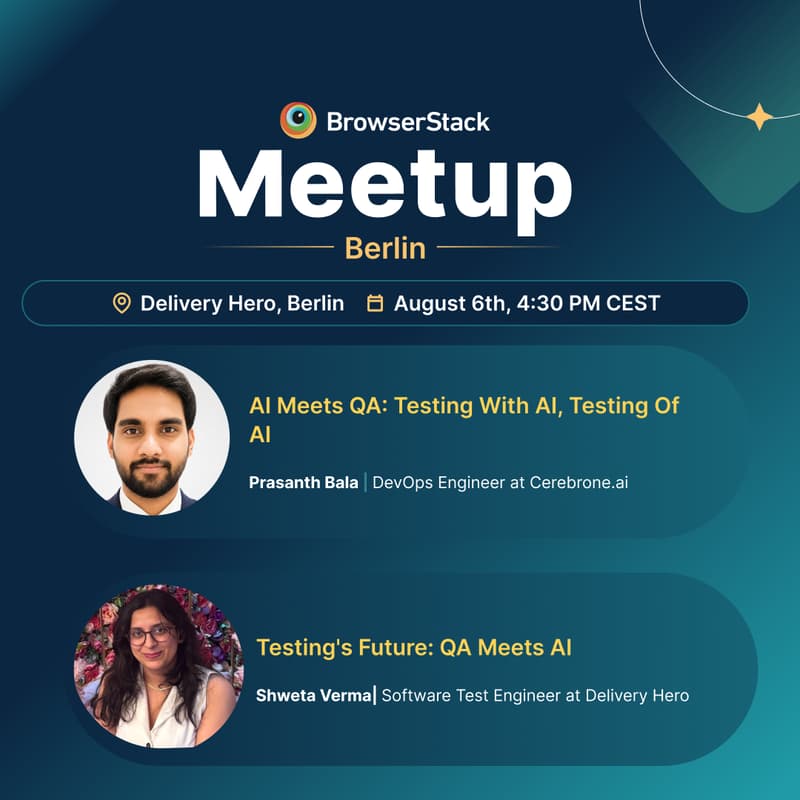 Cover Image for BrowserStack Meetup Berlin: Scaling Quality in a DevOps World